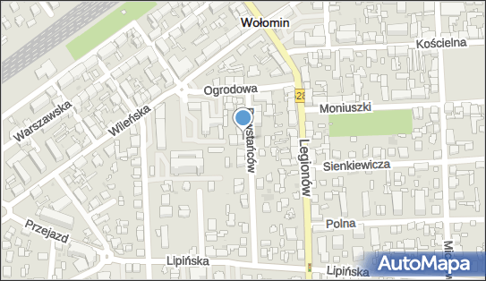 Wydział Geodezji Starostwa Powiatowego, Powstańców 8 i 10 05-200 - Geodezja, Kartografia, numer telefonu