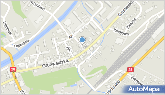 GLS - Punkt odbioru, GRUNWALDZKA 29, Grybow 33-330