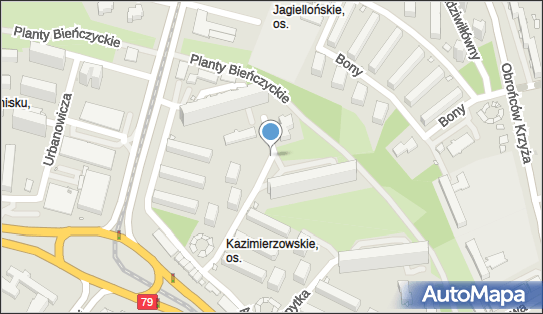 GLS - Punkt odbioru, Osiedle Kazimierzowskie 27a, Kraków 31-843