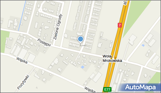 GLS - Punkt odbioru, Ul. Zachodnia 1, 1A, 1B Lok. 1, Wola Mrokowska 05-552