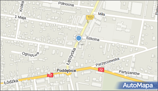 GLS - Punkt odbioru, Ul. Leczycka 7, Poddebice 99-200