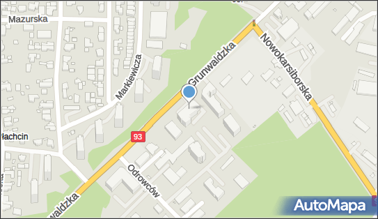 GLS - Punkt odbioru, GRUNWALDZKA 48/3, Swinoujscie 72-600