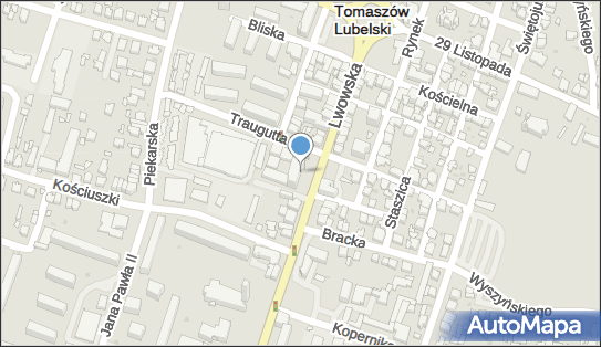 GLS - Punkt odbioru, Lwowska 32, Tomaszów Lubelski 22-600