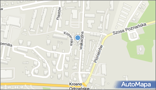 GLS - Punkt odbioru, Ul. Wakacyjna 13 Lok. 1 ., Krosno Odrzanskie 66-600