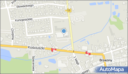 GLS - Punkt odbioru, Warynskiego Ludwika 1, Brzeziny 95-060