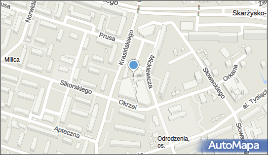 GLS - Punkt odbioru, UL. KRASIŃSKIEGO 20C/2 LOK. 1 26-110