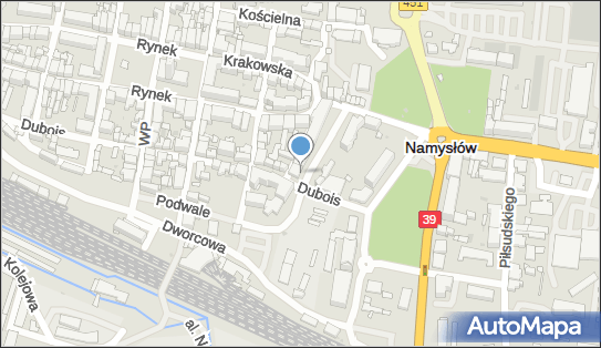 GLS - Punkt odbioru, WALY JANA III 2, Namyslow 46-100