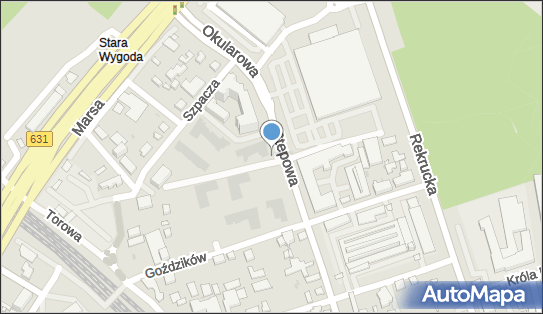 GLS - Punkt odbioru, Ul. Okularowa 8 Lok. U3, Warszawa 04-240