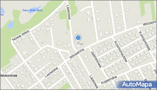 GLS - Punkt odbioru, Ul. Wiosenna 1D, Wolomin 05-200