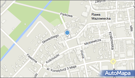 GLS - Punkt odbioru, Ul. Pl. Wolnosci 2, Rawa Mazowiecka 96-200