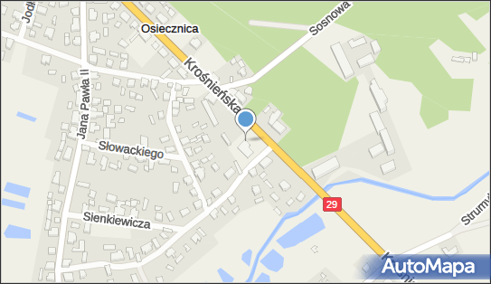 GLS - Punkt odbioru, Ul. Krosnienska 7 ., Osiecznica 66-600