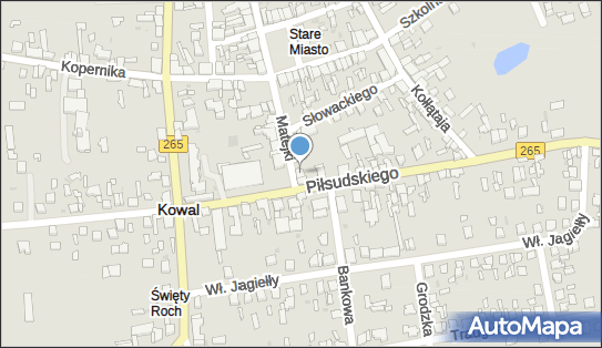 GLS - Punkt odbioru, MATEJKI 13, Kowal 87-820