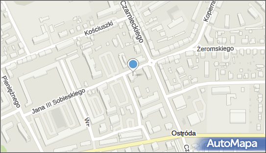 GLS - Punkt odbioru, Jana III Sobieskiego 3/11, Ostróda 14-100