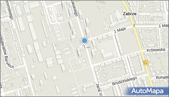 GLS - Punkt odbioru, Ul. Jana Iii Sobieskiego 21B, Zabrze 41-800