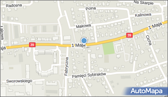 GLS - Punkt odbioru, Ul. 1 Maja 22A, Namyslow 46-100