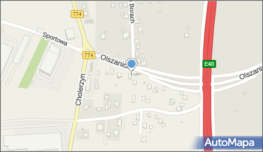 GLS - Punkt odbioru, Ul. Cholerzyn 511, Cholerzyn 32-060