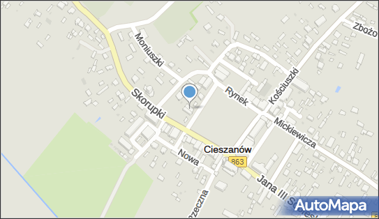 GLS - Punkt odbioru, RYNEK 21, Cieszanow 37-611