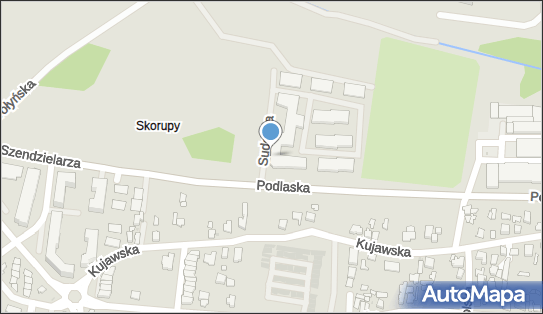 GLS - Punkt odbioru, UL. SUDECKA 2 LOK. U3, Białystok 15-552