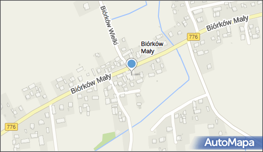 GLS - Punkt odbioru, Ul. Biorkow Maly 72, Biorkow Maly 32-104