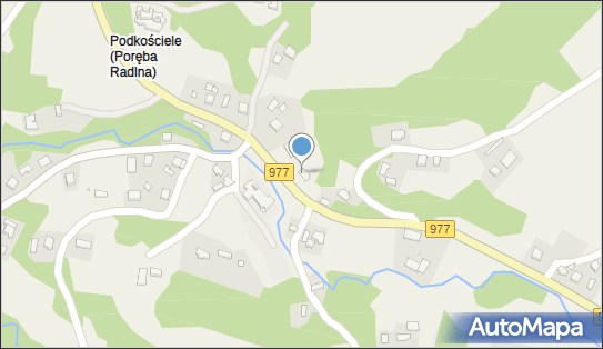 GLS - Punkt odbioru, Ul. Poreba Radlna 8C, Poreba Radlna 33-112