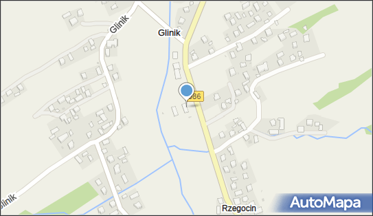 GLS - Punkt odbioru, Glinik 142, Łączki Kucharskie, Glinik 39-106