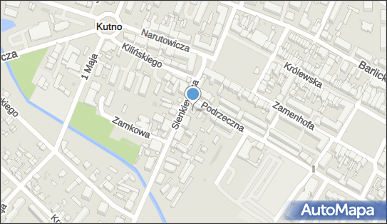 GLS - Punkt odbioru, Ul. Sienkiewicza 3, Kutno 99-300