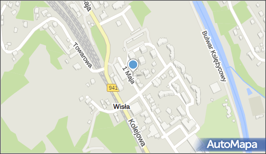 GLS - Punkt odbioru, 1 Maja 64b, Wisla 43-460
