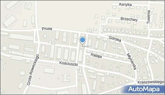 GLS - Punkt odbioru, Ul. Grota Roweckiego 2D, Kozuchow 67-120