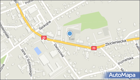 GLS - Punkt odbioru, ZLOCIENIECKA 1, Drawsko Pomorskie 78-500