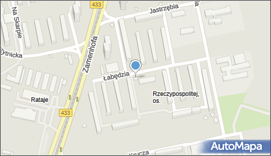 GLS - Punkt odbioru, UL. ŁABĘDZIA 1, Poznań 61-167