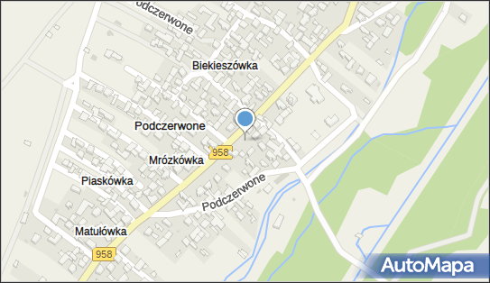 GLS - Punkt odbioru, Ul. Podczerwone 100B, Podczerwone 34-470