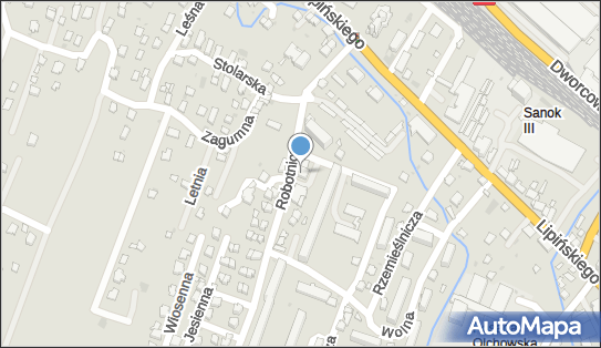 GLS - Punkt odbioru, Ul. Robotnicza 11, Sanok 38-500