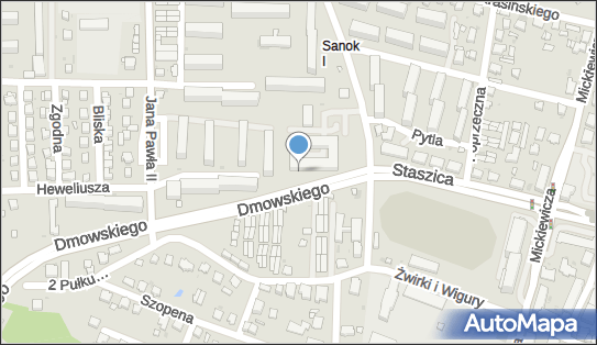 GLS - Punkt odbioru, Traugutta 9, Sanok 38-500