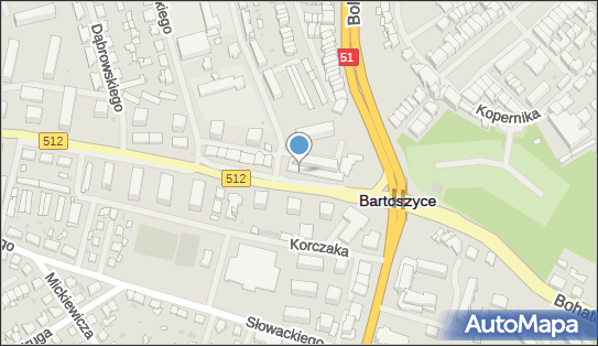 GLS - Punkt odbioru, Poniatowskiego 21, Bartoszyce 11-200