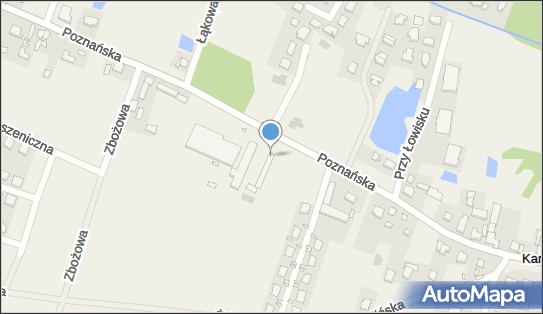 GLS - Punkt odbioru, UL. POZNAŃSKA 117, Kamionki 62-023