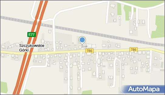 GLS - Punkt odbioru, UL. SZCZUKOWSKIE GÓRKI 45, Szczukowskie Górki 26-065