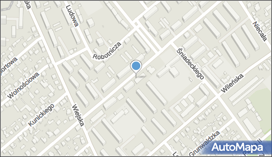 GLS - Punkt odbioru, Ul. Moniuszki 140A, Pabianice 95-200