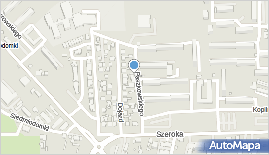 GLS - Punkt odbioru, Ul. Paszkowskiego 17, Tomaszow Mazowiecki 97-200