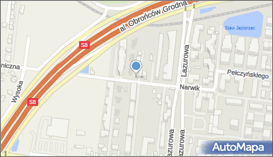 GLS - Punkt odbioru, Ul. Narwik 22C, Warszawa 01-471