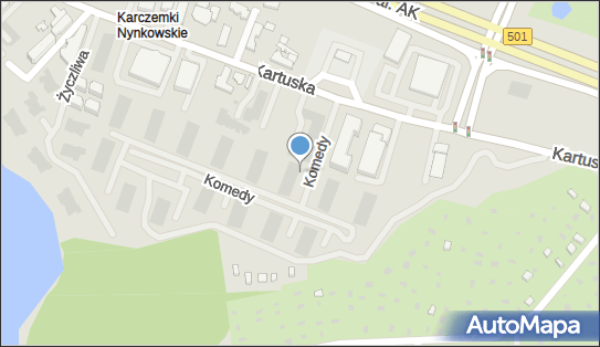 GLS - Punkt odbioru, KRZYSZTOFA KOMEDY 4/51, Gdansk 80-176