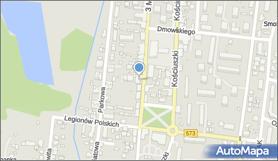 GLS - Punkt odbioru, Ul. 3 Maja 26A, Gostynin 09-500