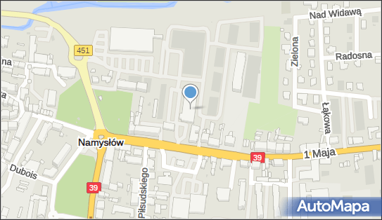 GLS - Punkt odbioru, Bohaterow Warszawy 17, Namyslow 46-100