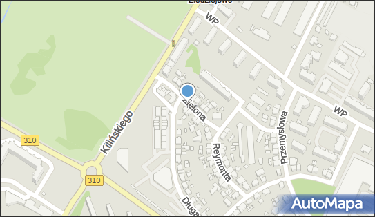 GLS - Punkt odbioru, ZIELONA 2C, Srem 63-100