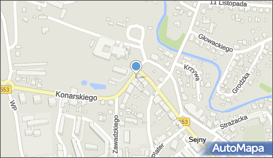 GLS - Punkt odbioru, PLAC SWIETEJ AGATY 2, Sejny 16-500