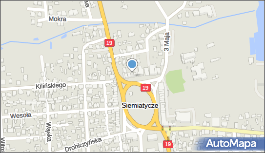 GLS - Punkt odbioru, PLAC JANA PAWLA II 37, Siemiatycze 17-300