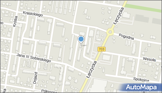 GLS - Punkt odbioru, Ul. Krasickiego 1D, Poddebice 99-200