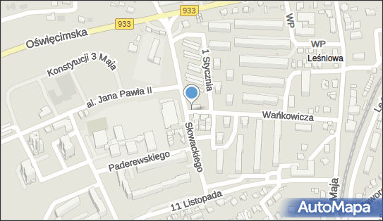 GLS - Punkt odbioru, Slowackiego 3B, Libiaz 32-590