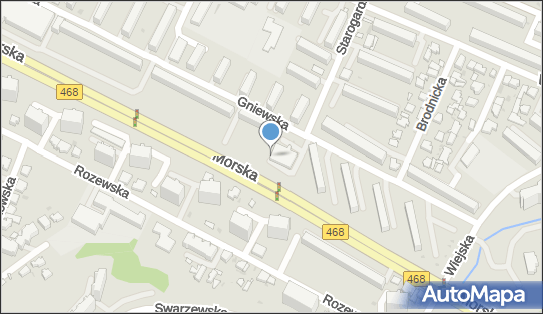 GLS - Punkt odbioru, Ul. Gniewska 13, Gdynia 81-047