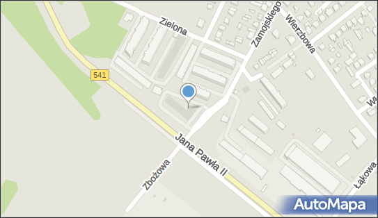 GLS - Punkt odbioru, Ul. Zamojskiego 80/76, Zuromin 09-300