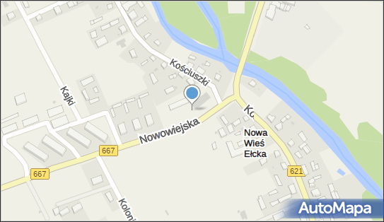 GLS - Punkt odbioru, NOWOWIEJSKA 1A, Nowa Wies Elcka 19-321